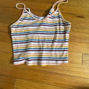 Striped tank top